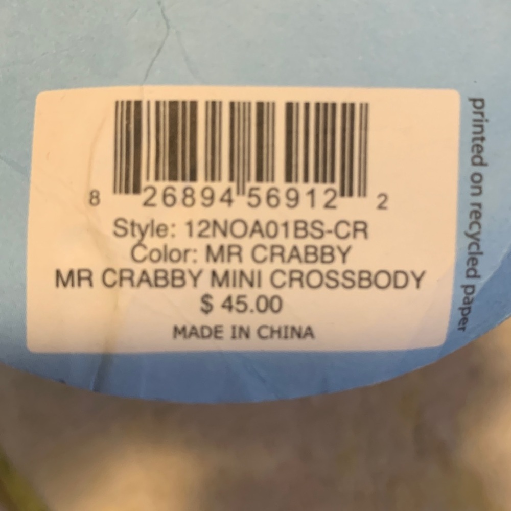 Lily Bloom Mr.Crabby Cross Body Purse - Picture 11 of 12